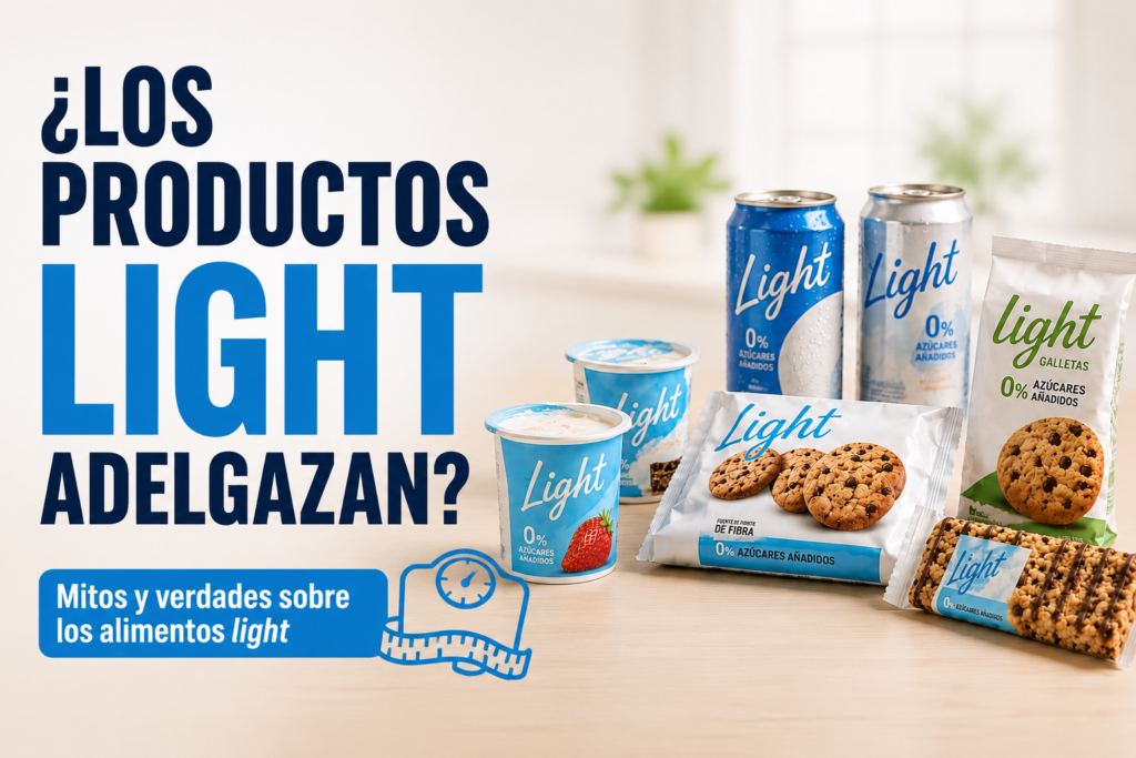 Mito: «Los productos light adelgazan»